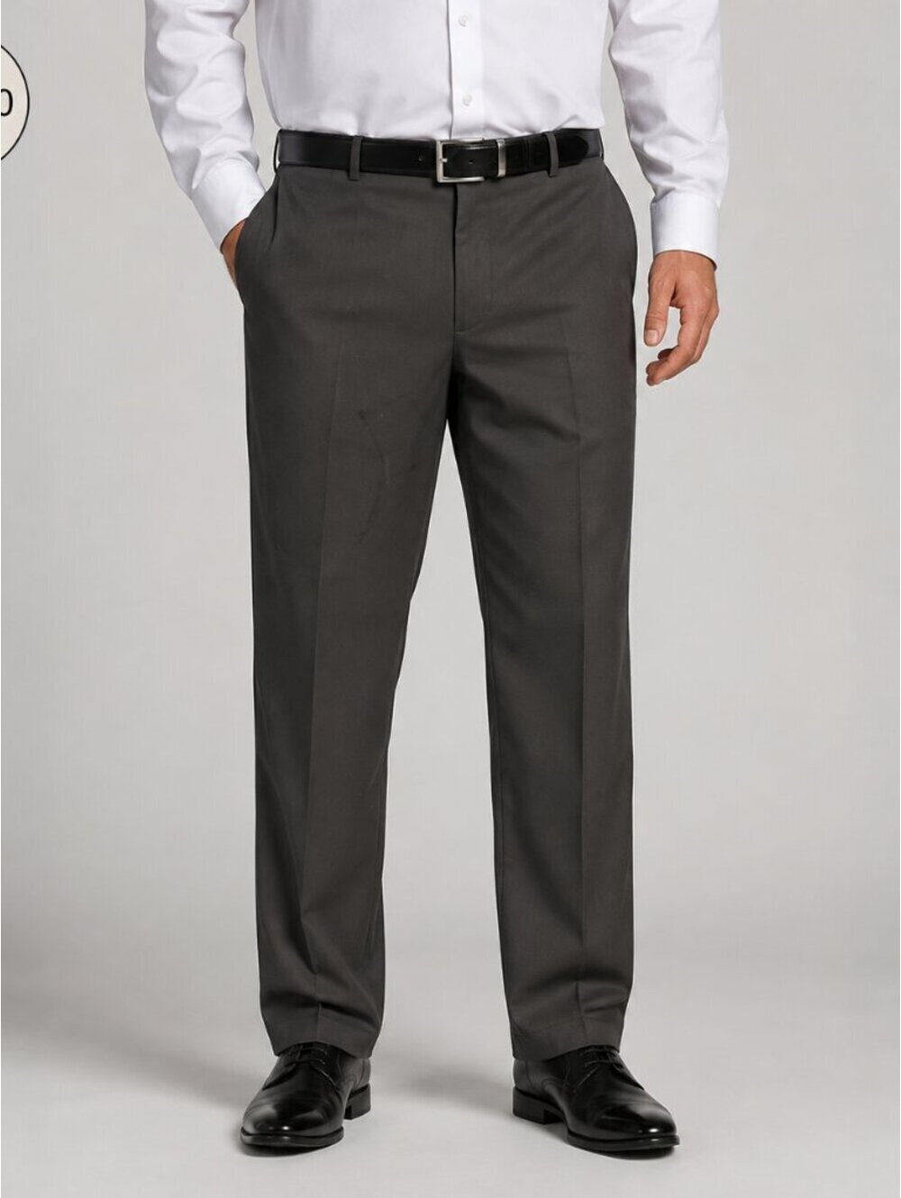 Croft & Barrow | Men's | 40 in. | Black Flat Front Dress Pants